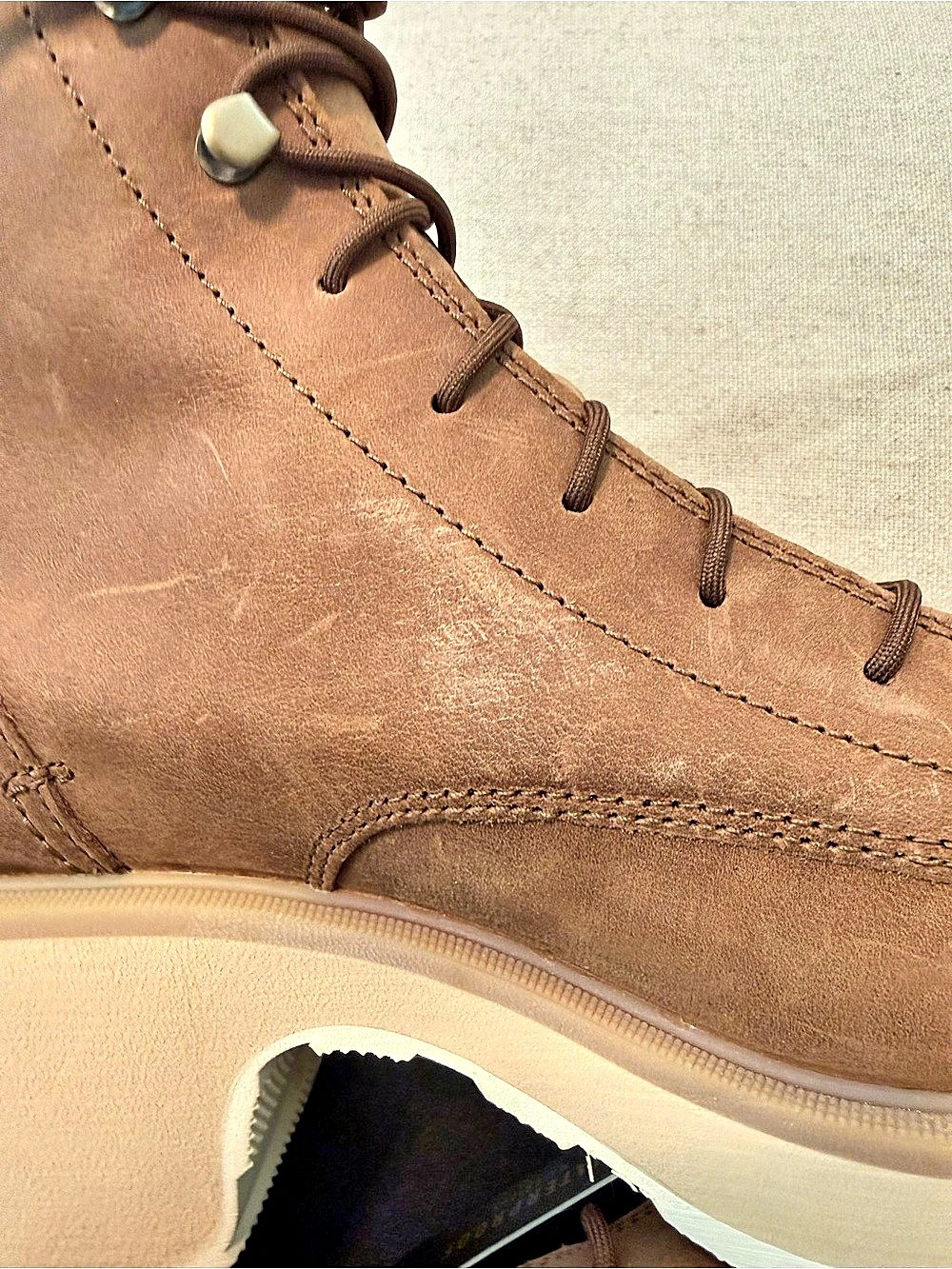 🫎 Sorel Hi-Line Heel Lace-Up Platform Boots 🥾 10 NWT - Picture 5 of 6